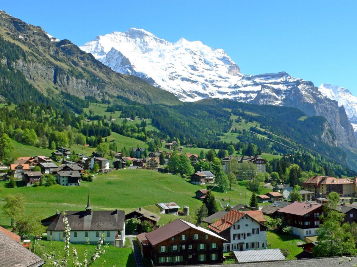 Apartment Silberhorn-1 By Interhome Wengen Bagian luar foto